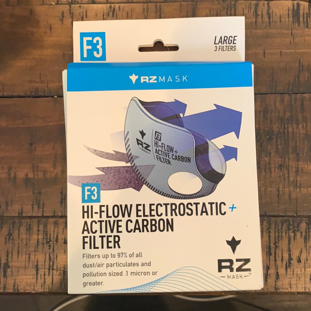Rz Mask Replacement Filters Pack Of 3 Nwt